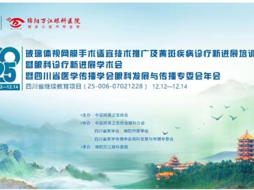 眼科学术会在绵圆满落幕：聚焦前沿技术，共绘眼健康新蓝图