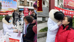 我院参加“三下乡”活动送健康进羌乡