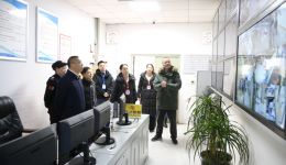 涪城区卫生健康局主要领导来我院检查安全生产工作