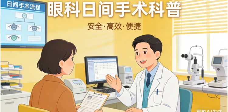 便民就医｜眼科常见日间手术有哪些？