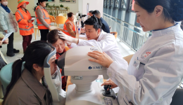 学雷锋，做志愿！共护视力和听力健康