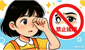 眼睛进异物了！切记：不要揉！
