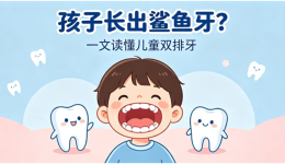 孩子换牙长出“双排牙”，家长别慌也别拖！