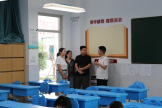 开学季，健康副校长进校指导卫生健康工作
